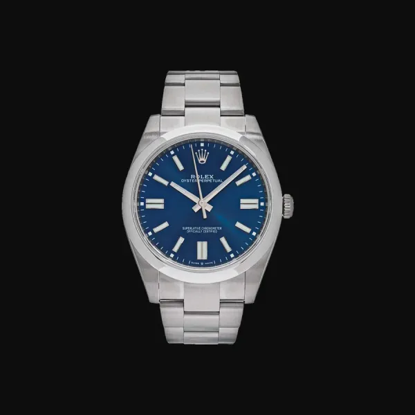 Oyster Perpetual 41 Bright Blue Dial