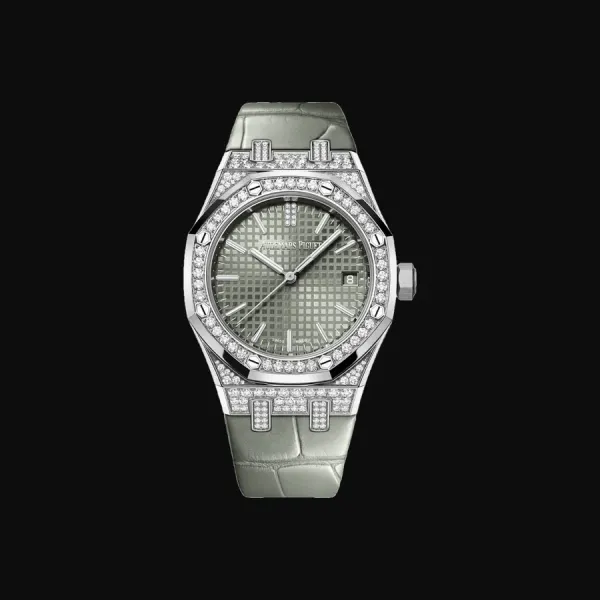 Royal Oak White Gold Green Dial