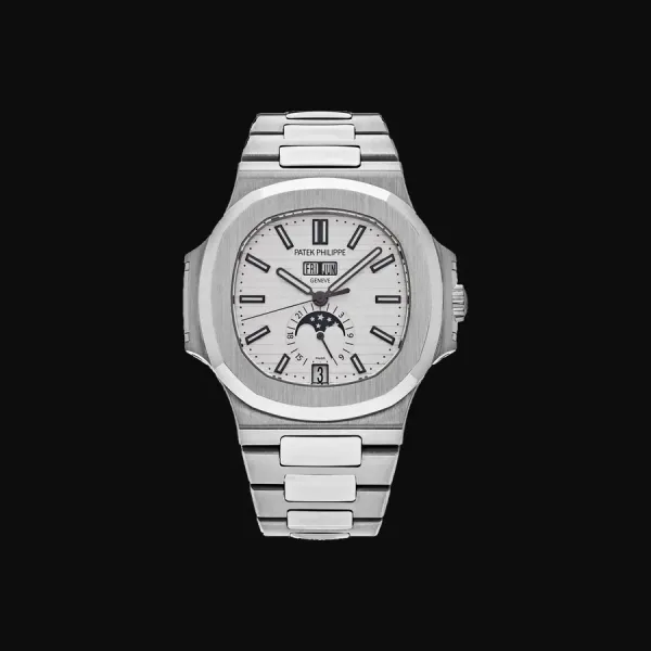 Nautilus White Dial