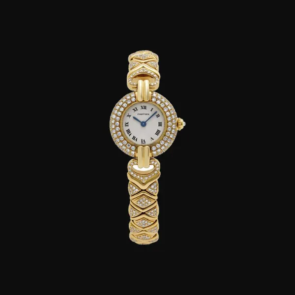 Colisée Yellow Gold White Dial