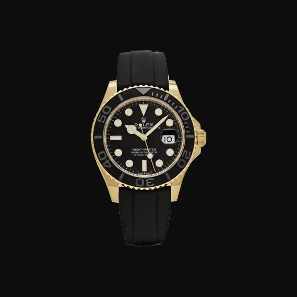 Yacht-Master 42 Yellow Gold Black Dial