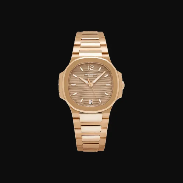 Nautilus Rose Gold Champagne Golden Dial