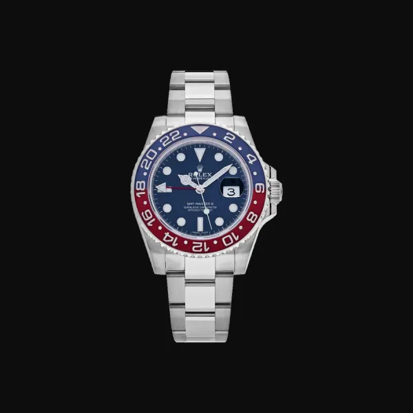 GMT-Master II White Gold Blue Dial