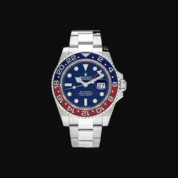 GMT-Master II White Gold Blue Dial