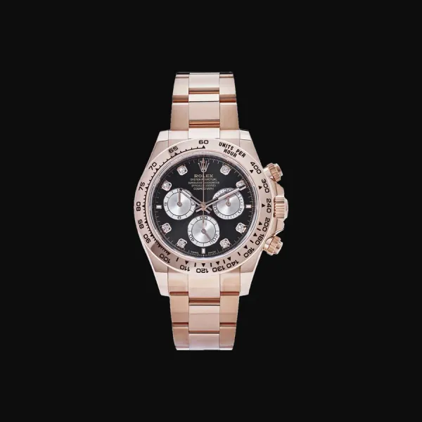 Cosmograph Daytona Rose Gold Black Dial