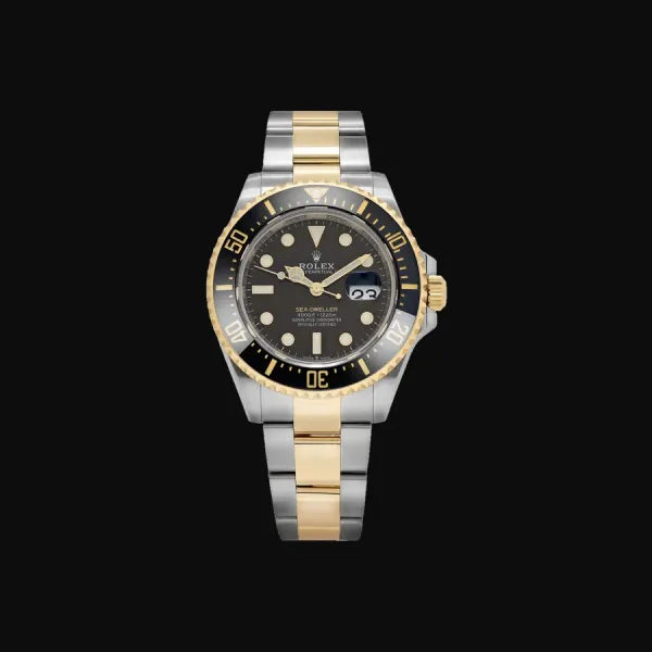 Sea-Dweller Oystersteel Yellow Gold Black Dial