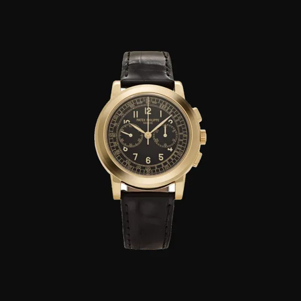 Complications Yellow Gold Black Dial