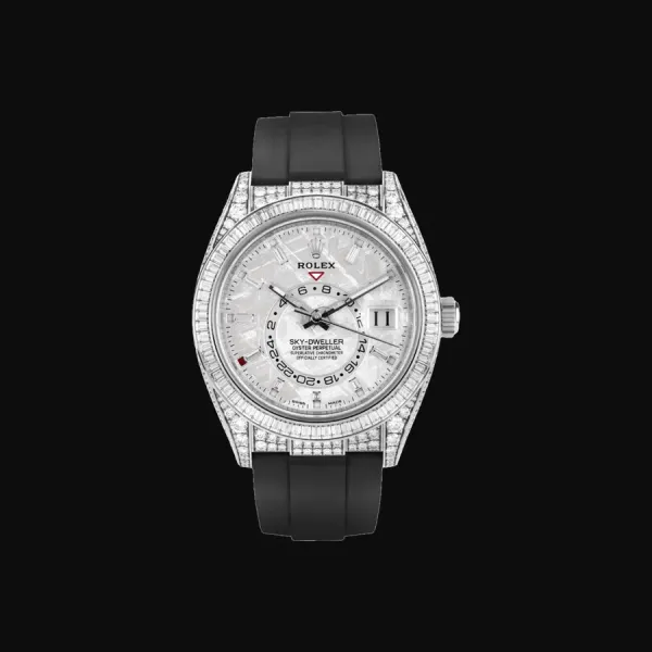 Sky-Dweller White Gold Meteorite Dial