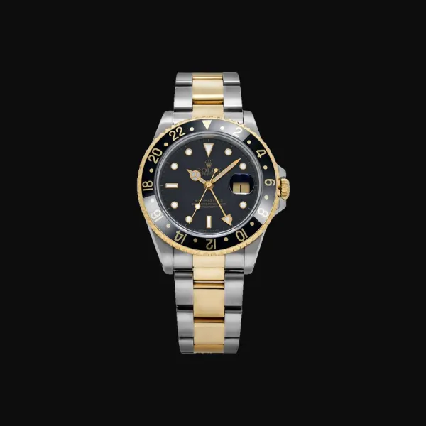 GMT-Master II Oystersteel Yellow Gold Black Dial