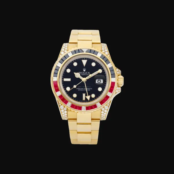 GMT-Master II Yellow Gold Black Dial