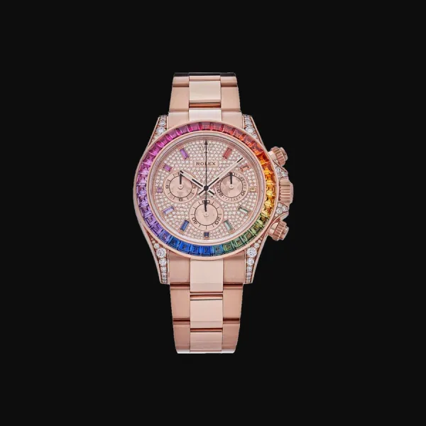 Cosmograph Daytona Rose Gold Pave Diamond Dial
