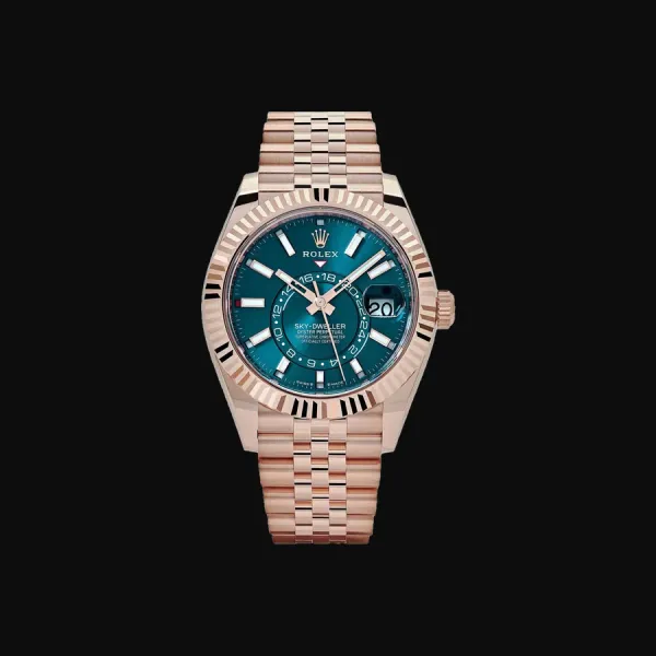 Sky-Dweller Rose Gold Blue Dial