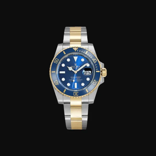 Submariner Oystersteel Yellow Gold Blue Dial