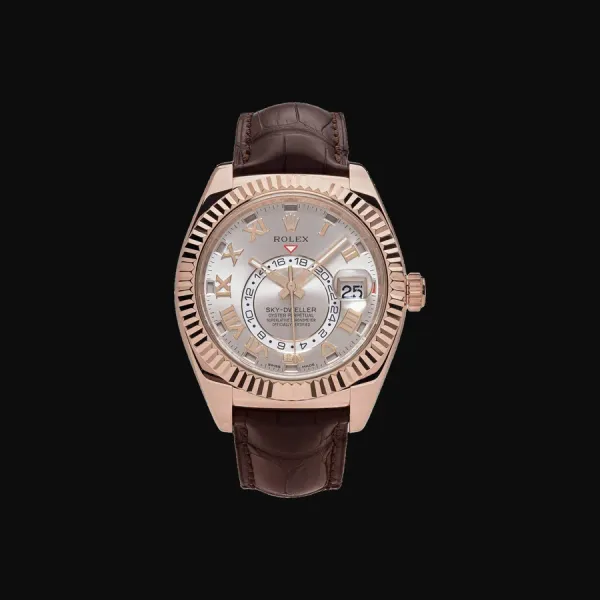 Sky-Dweller Rose Gold Sundust Dial
