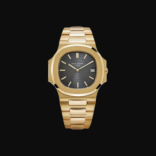 Nautilus Yellow Gold Black Dial