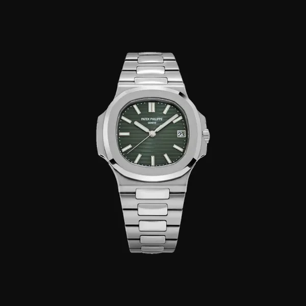 Nautilus Olive Green Dial