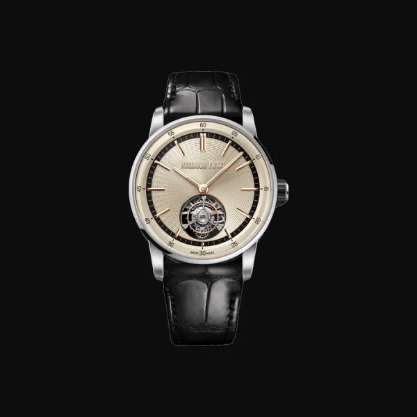 Code 11.59 White Gold Beige Dial
