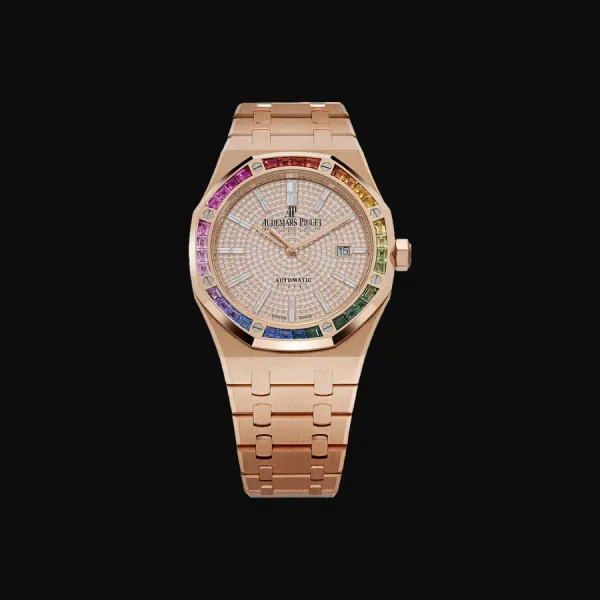 Royal Oak Rose Gold Diamond Dial
