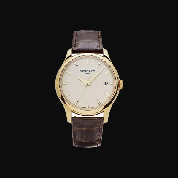 Calatrava Yellow Gold Lacquered Ivory Dial