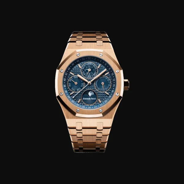 Royal Oak Rose Gold Blue Dial