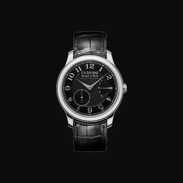 Chronomètre Souverain Ref. 950 Platinum Black Dial