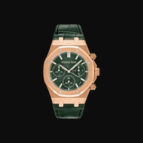 Royal Oak Rose Gold Green Dial