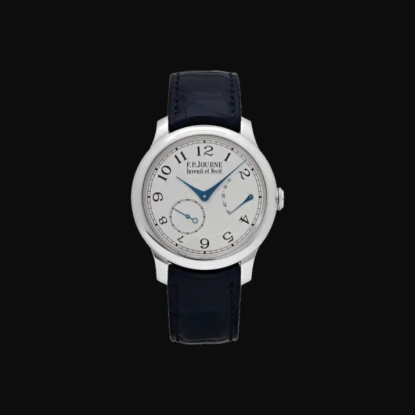 Chronomètre Souverain Classique 950 Platinum White Dial