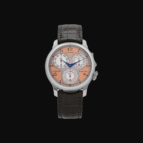 Centigraphe 950 Platinum Salmon Dial
