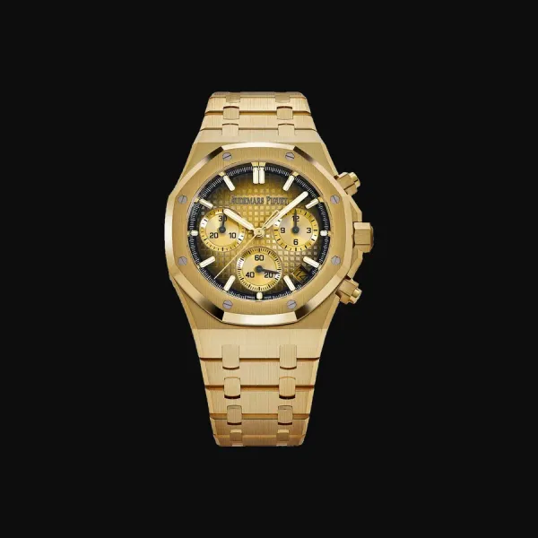 Royal Oak Yellow Gold Smoked Dial