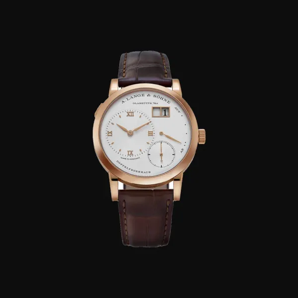 Lange 1 Rose Gold Silver Dial