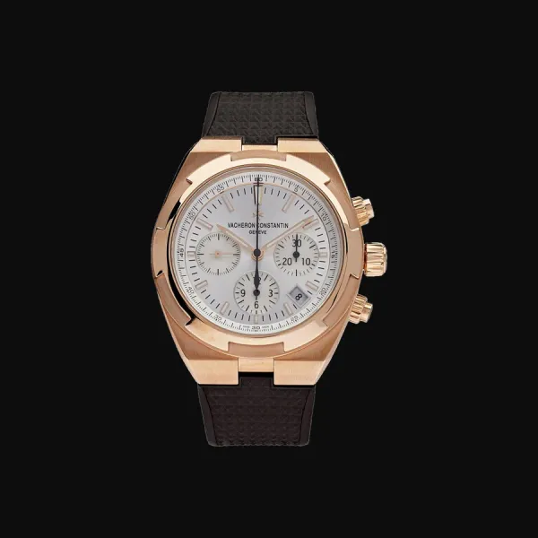 Overseas Rose Gold White Dial