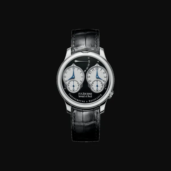 Chronomètre À Résonance 950 Platinum Black Label Black Dial