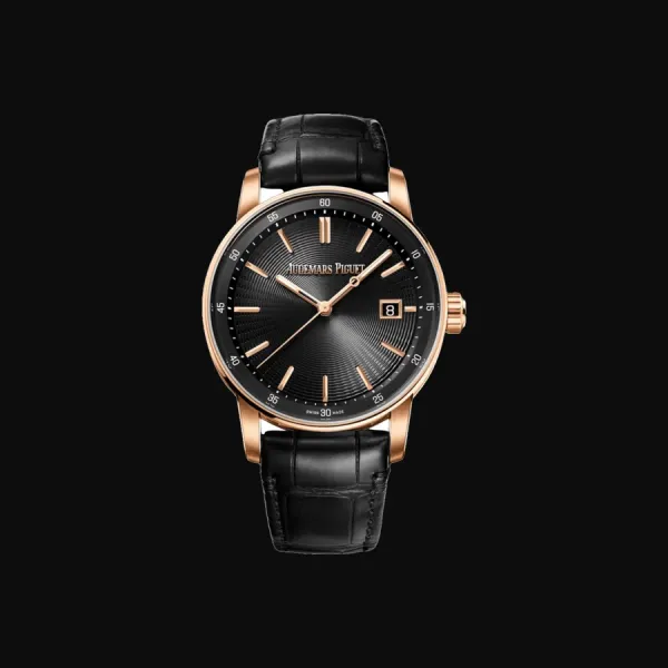 Code 11.59 Rose Gold Black Dial