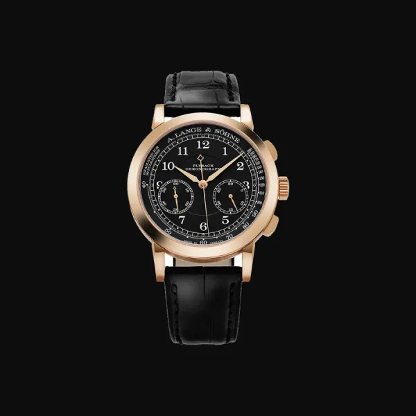 1815 Chronograph Rose Gold Black Dial