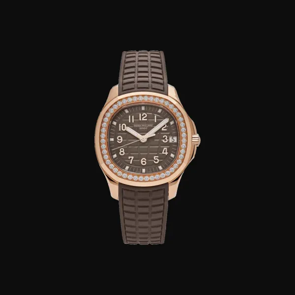 Aquanaut Rose Gold Brown Dial