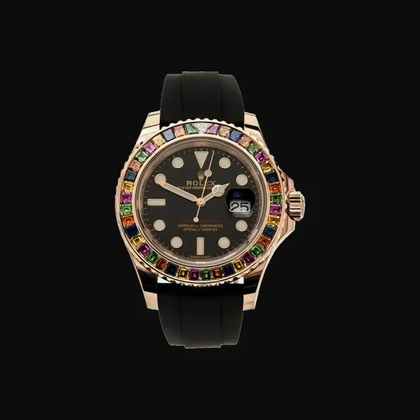 Yacht-Master 40 Rose Gold Black Dial