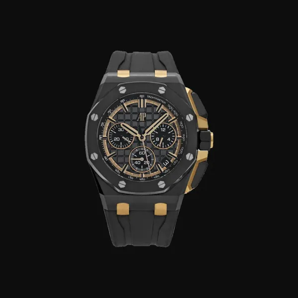Royal Oak Offshore Yellow Gold Black Black Dial