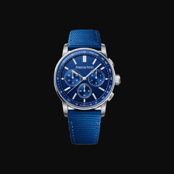 Code 11.59 White Gold Tuscany Blue Dial