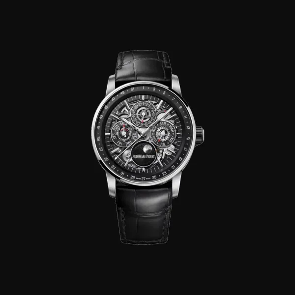 Code 11.59 White Gold Sapphire Dial