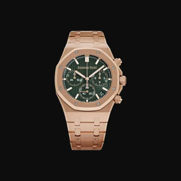 Royal Oak Rose Gold Green Dial