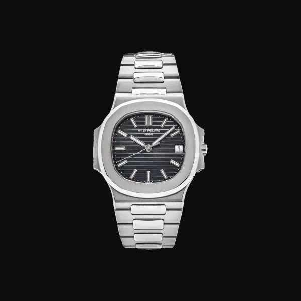 Nautilus White Gold Black Dial