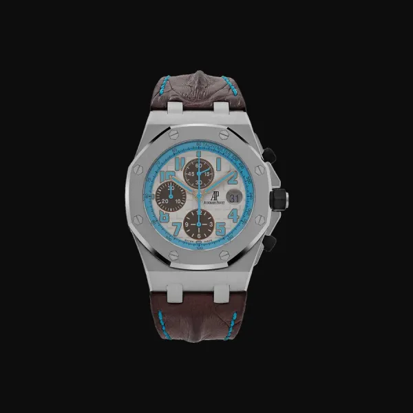Royal Oak Offshore White Arabic Dial