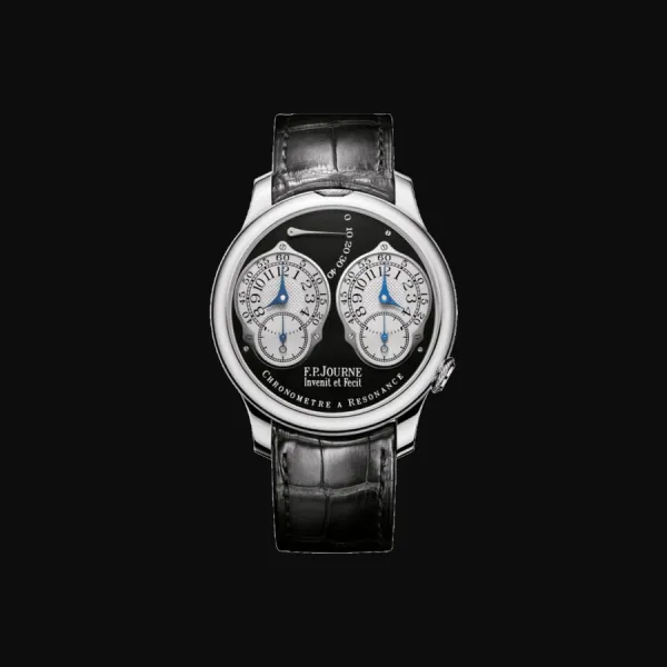 Chronomètre À Résonance 950 Platinum Black Label Black Dial