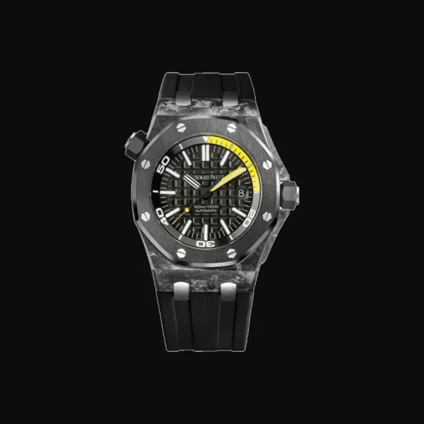 Royal Oak Offshore Black Carbon Black Dial