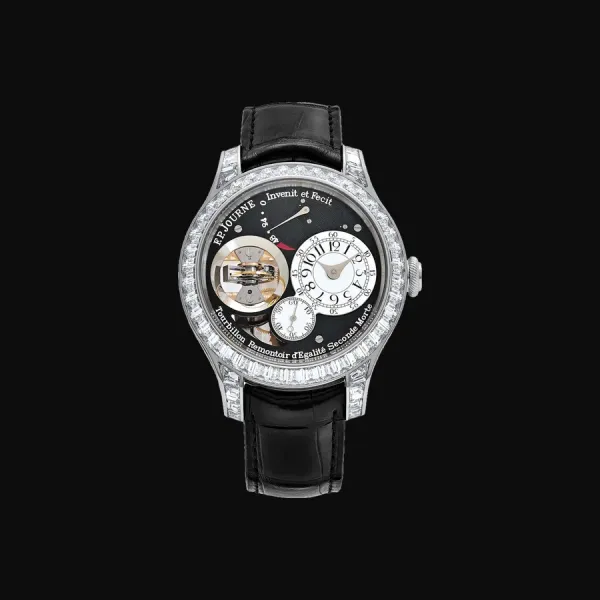 Tourbillon Souverain 950 Platinum Black Dial