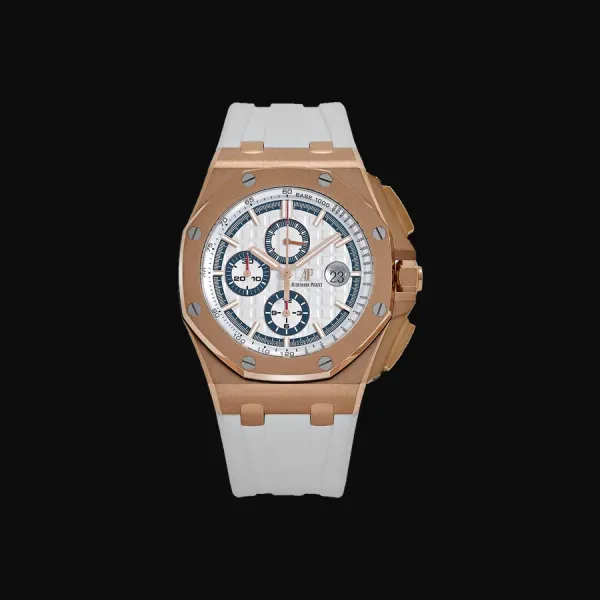 Royal Oak Offshore Rose Gold White Dial