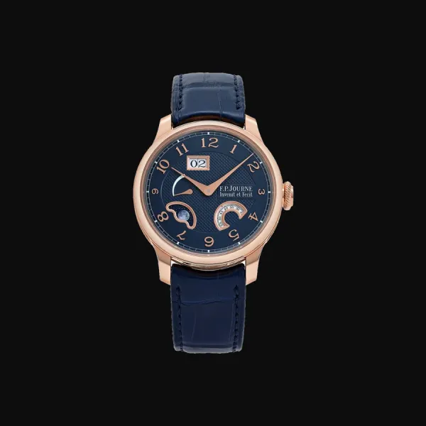 Octa Rose Gold Blue Dial