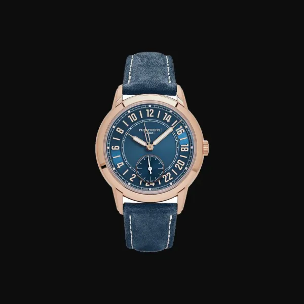 Complications Rose Gold Blue Dial