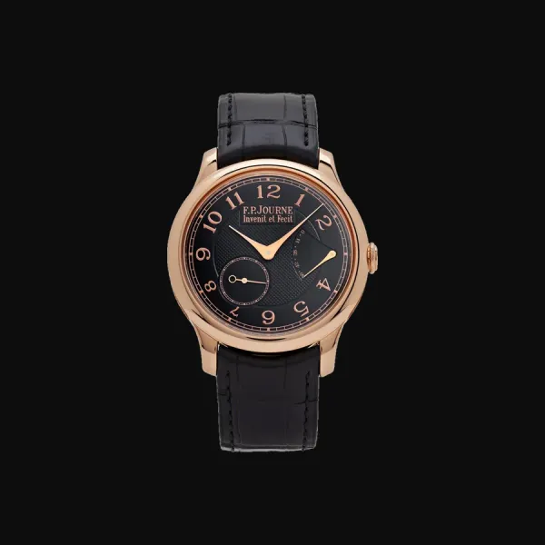 Chronomètre Souverain Boutique Rose Gold Black Dial