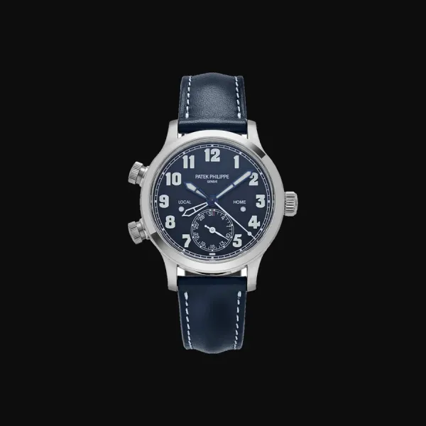 Calatrava White Gold Blue Dial